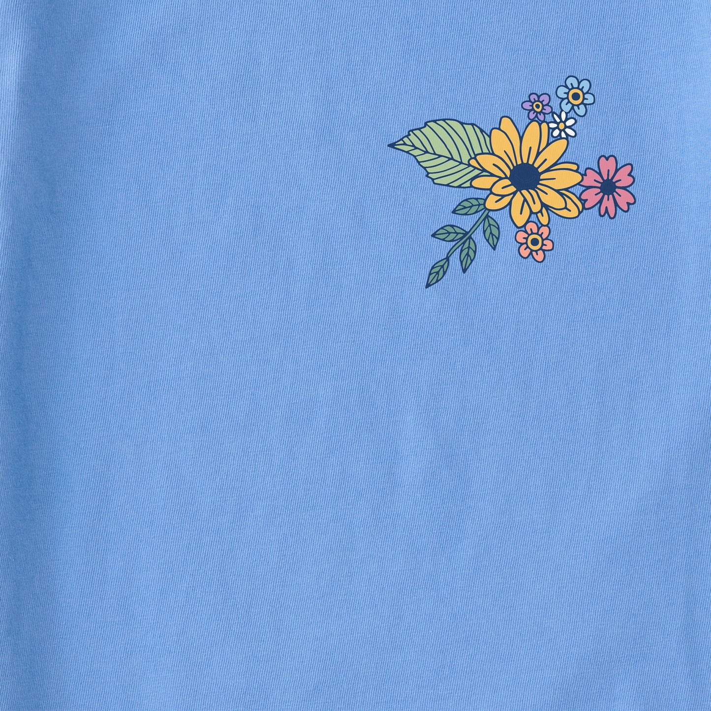 Women's Beautiful Energy Wildflowers Simply True Fleece Hoodie