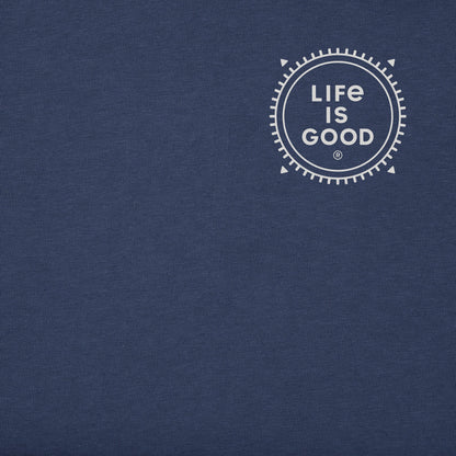 Men's Wander Compass Camp Simply True Fleece Hoodie