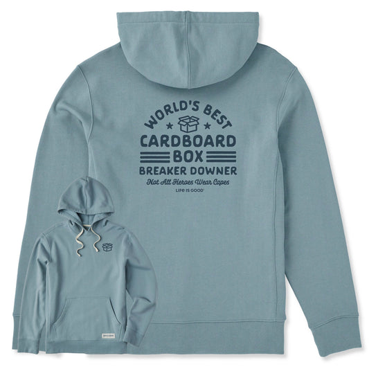 Men's Cardboard Box Breaker Downer Simply True Fleece Hoodie