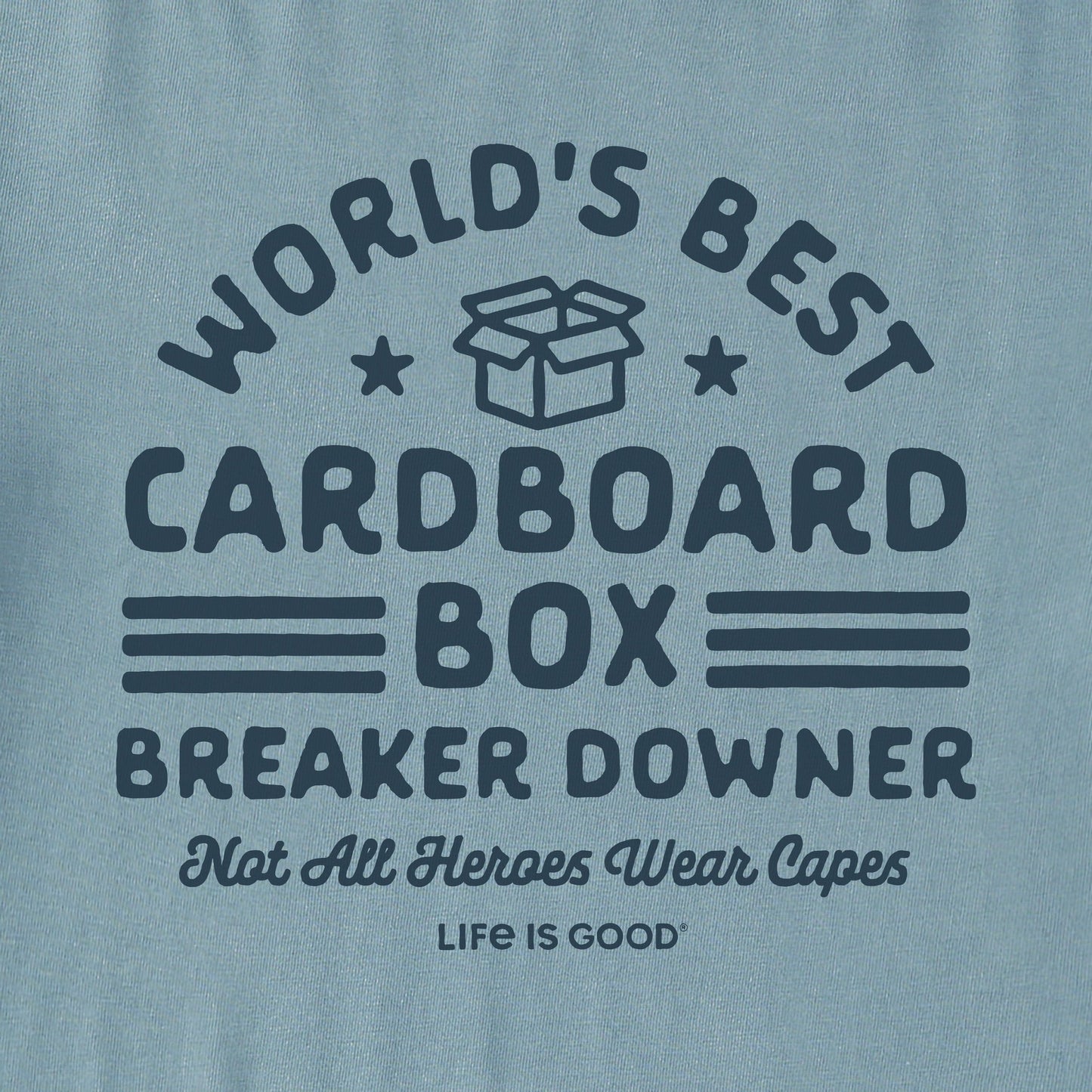 Men's Cardboard Box Breaker Downer Simply True Fleece Hoodie