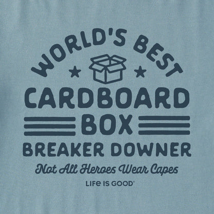 Men's Cardboard Box Breaker Downer Simply True Fleece Hoodie