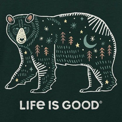 Kids Bear Landscape Short Sleeve Crusher Tee