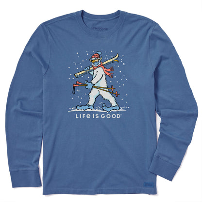 Men's Ski Yeti Long Sleeve Crusher Tee