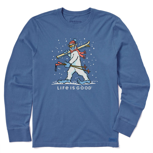 Men's Ski Yeti Long Sleeve Crusher Tee