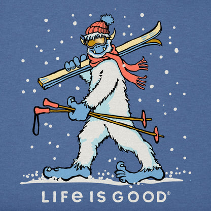 Men's Ski Yeti Long Sleeve Crusher Tee