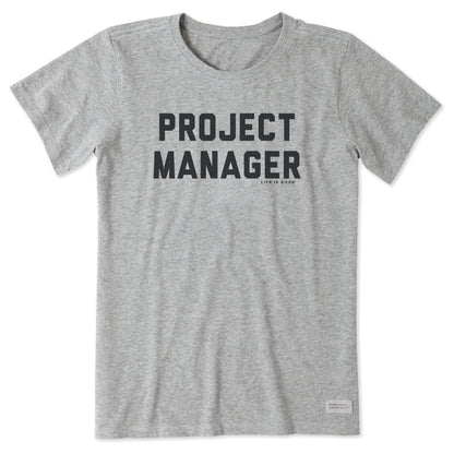 Women's Project Manager Short Sleeve Crusher Tee