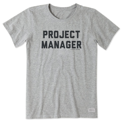 Women's Project Manager Short Sleeve Crusher Tee
