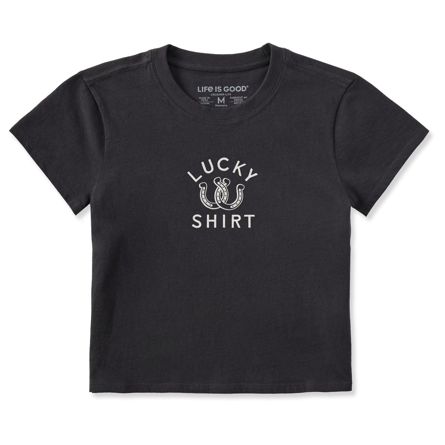 Women's Lucky Horseshoe Shirt Crusher-LITE Shrunken Tee